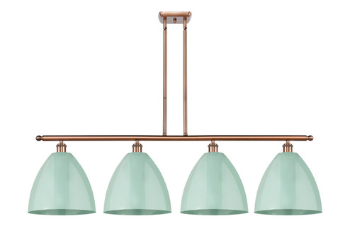 Ballston Four Light Island Pendant in Antique Copper (405|516-4I-AC-MBD-12-SF)