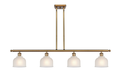 Ballston LED Island Pendant in Brushed Brass (405|516-4I-BB-G411-LED)