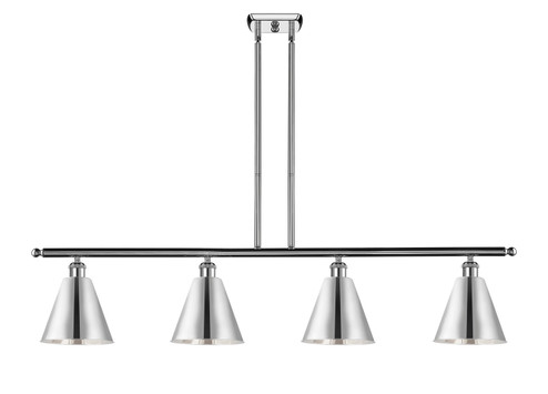Ballston LED Island Pendant in Polished Nickel (405|516-4I-PN-MBC-8-PN-LED)