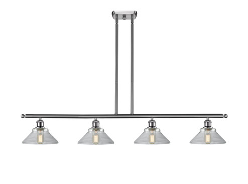 Ballston LED Island Pendant in Brushed Satin Nickel (405|516-4I-SN-G132-LED)