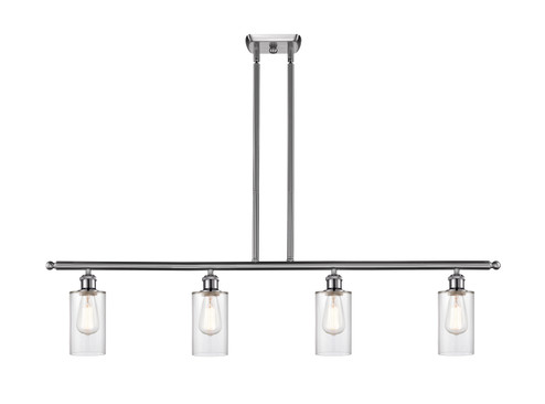 Ballston Four Light Island Pendant in Brushed Satin Nickel (405|516-4I-SN-G802)