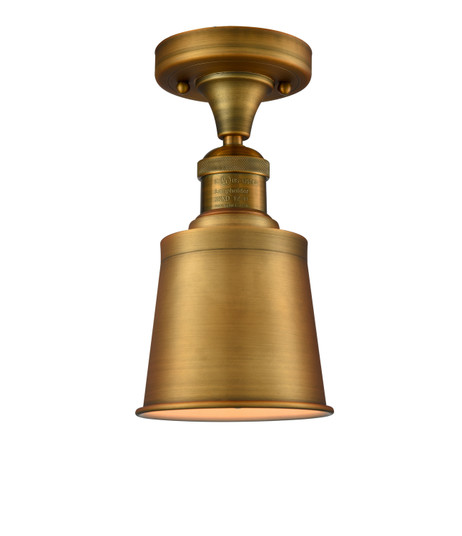 Franklin Restoration LED Semi-Flush Mount in Brushed Brass (405|517-1CH-BB-M9-BB-LED)