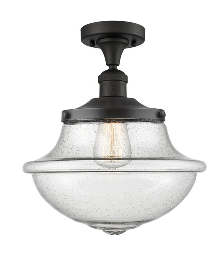 Franklin Restoration LED Semi-Flush Mount in Oil Rubbed Bronze (405|517-1CH-OB-G544-LED)