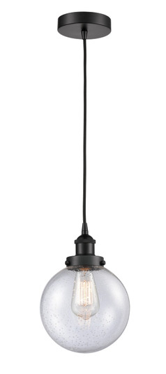Edison LED Mini Pendant in Antique Brass (405|616-1PH-AB-G202-8-LED)