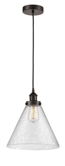 Edison LED Pendant in Oil Rubbed Bronze (405|616-1PH-OB-G44-L-LED)
