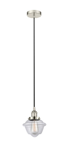 Edison One Light Mini Pendant in Polished Nickel (405|616-1PH-PN-G532)