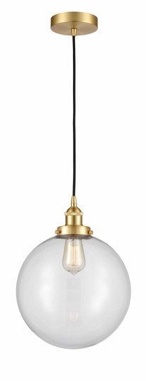 Edison LED Mini Pendant in Satin Gold (405|616-1PH-SG-G202-12-LED) Edison LED Mini Pendant in Satin Gold (405|616-1PH-SG-G202-12-LED)