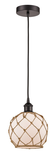 Edison One Light Mini Pendant in Oil Rubbed Bronze (405|616-1P-OB-G121-8RB)