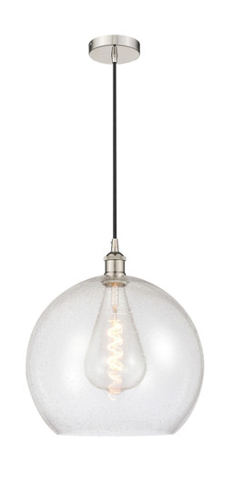 Edison One Light Pendant in Polished Nickel (405|616-1P-PN-G124-14)