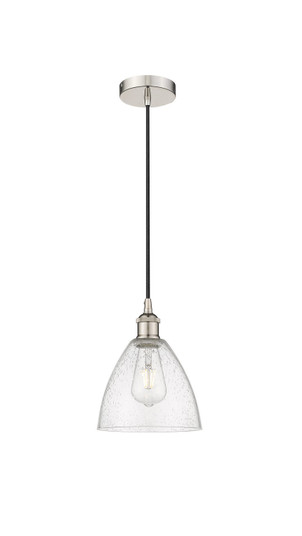 Edison One Light Mini Pendant in Polished Nickel (405|616-1P-PN-GBD-754) Edison One Light Mini Pendant in Polished Nickel (405|616-1P-PN-GBD-754)