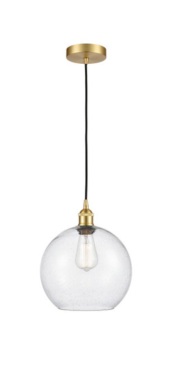 Edison One Light Mini Pendant in Satin Gold (405|616-1P-SG-G124-10) Edison One Light Mini Pendant in Satin Gold (405|616-1P-SG-G124-10)
