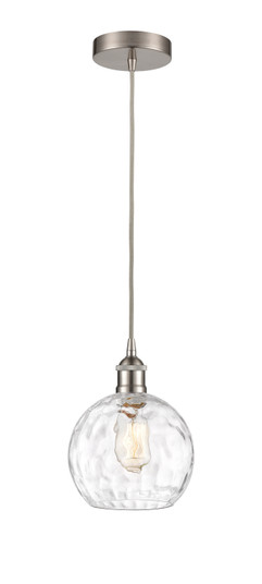 Edison LED Mini Pendant in Brushed Satin Nickel (405|616-1P-SN-G1215-8-LED)