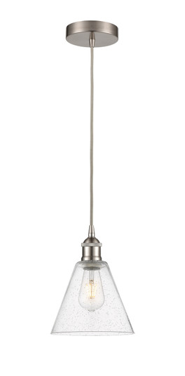 Edison LED Mini Pendant in Brushed Satin Nickel (405|616-1P-SN-GBC-84-LED)