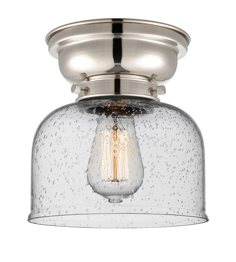 Franklin Restoration One Light Flush Mount in Polished Nickel (405|623-1F-PN-G74)