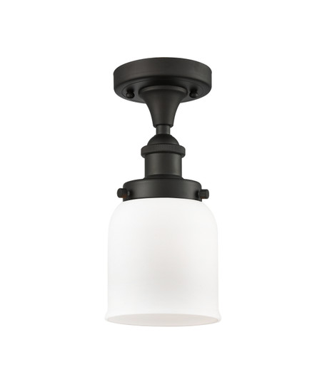 Ballston Urban One Light Semi-Flush Mount in Oil Rubbed Bronze (405|916-1C-OB-G51)