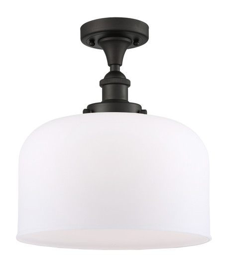 Ballston Urban One Light Semi-Flush Mount in Oil Rubbed Bronze (405|916-1C-OB-G71-L)