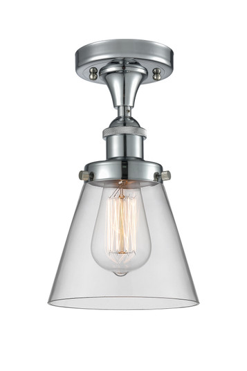 Ballston Urban One Light Semi-Flush Mount in Polished Chrome (405|916-1C-PC-G62)