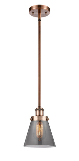 Ballston Urban One Light Mini Pendant in Antique Copper (405|916-1S-AC-G63) Ballston Urban One Light Mini Pendant in Antique Copper (405|916-1S-AC-G63)