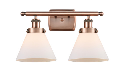 Ballston Urban Two Light Bath Vanity in Antique Copper (405|916-2W-AC-G41)