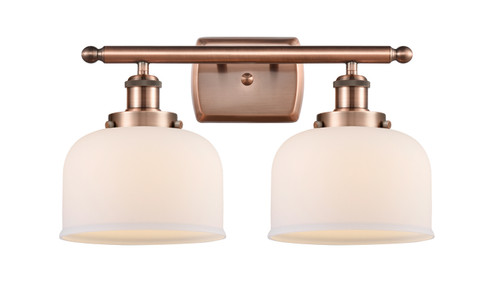 Ballston Urban Two Light Bath Vanity in Antique Copper (405|916-2W-AC-G71)