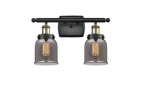 Ballston Urban Two Light Bath Vanity in Black Antique Brass (405|916-2W-BAB-G53)