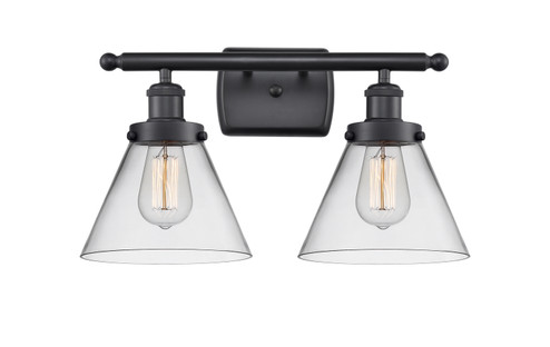 Ballston Urban Two Light Bath Vanity in Matte Black (405|916-2W-BK-G42)