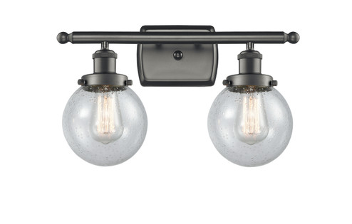 Ballston Urban LED Bath Vanity in Oil Rubbed Bronze (405|916-2W-OB-G204-6-LED)