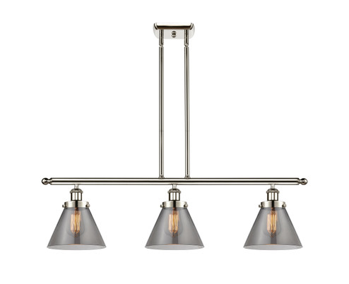 Ballston Urban LED Island Pendant in Polished Nickel (405|916-3I-PN-G43-LED)