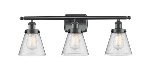 Ballston Urban LED Bath Vanity in Matte Black (405|916-3W-BK-G64-LED)