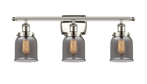 Ballston Urban Three Light Bath Vanity in Polished Nickel (405|916-3W-PN-G53)