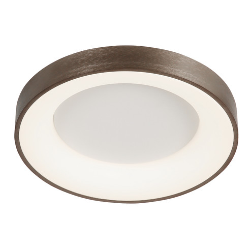 Acryluxe LED Flush-Mount in Light Bronze (102|ACR-4052-OPAL-LTBZ)