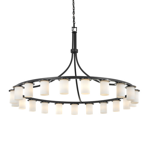 Clouds 21 Light Chandelier in Matte Black (102|CLD-8736-10-MBLK)