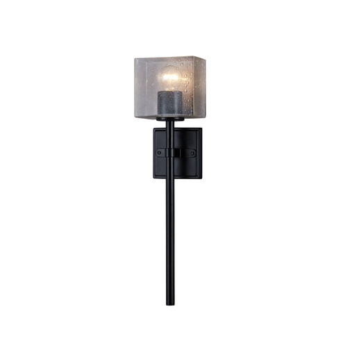Fusion One Light Wall Sconce in Matte Black (102|FSN-4391-SEED-MBLK)