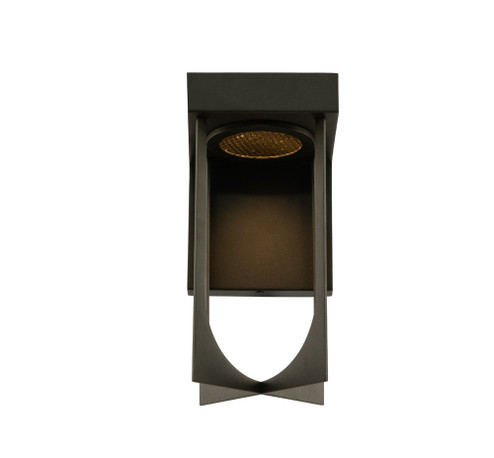 Optika Outdoor LED Wall Sconce in Matte Black (33|405221MB)