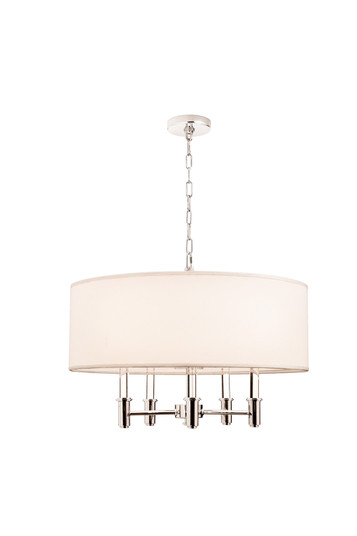 DuPont Five Light Pendant in Chrome (33|500572CH)