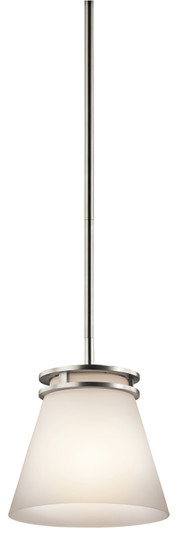 Hendrik One Light Mini Pendant in Brushed Nickel (12|1687NI)