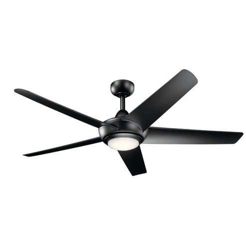 Kapono 52''Ceiling Fan in Satin Black (12|330089SBK)