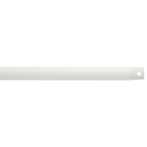 Accessory Fan Down Rod 12 Inch in White (12|360000WH)