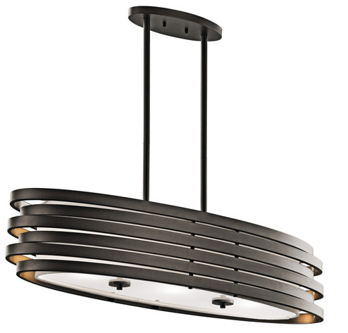 Roswell Three Light Pendant in Olde Bronze (12|43303OZ)