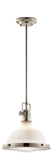 Hatteras Bay One Light Pendant in Polished Nickel (12|43765PN)