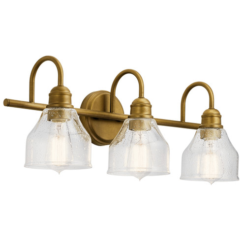 Avery Three Light Bath in Natural Brass (12|45973NBR)