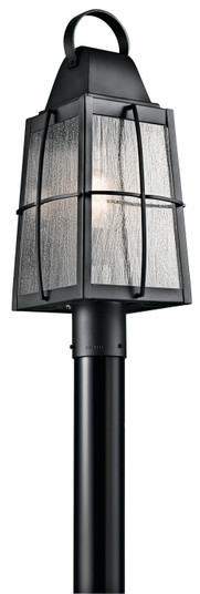 Tolerand One Light Outdoor Post Mount in Textured Black (12|49555BKT)