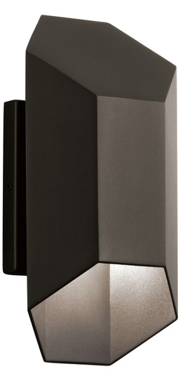 Estella LED Outdoor Wall Mount in Textured Architectural Bronze (12|49607AZTLED)
