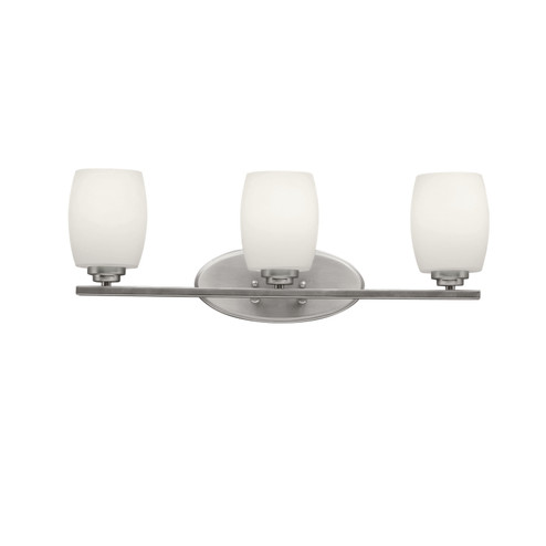 Eileen Three Light Bath in Brushed Nickel (12|5098NI)