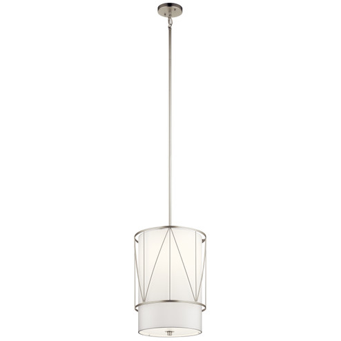 Birkleigh One Light Pendant in Satin Nickel (12|52073SN)