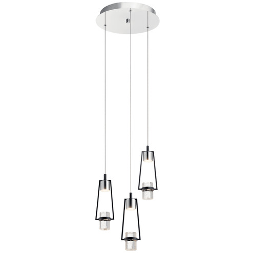 Ayse LED Pendant in Matte Black (12|84189)