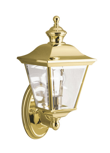 Bay Shore One Light Outdoor Wall Mount in Polished Brass (12|9713PB)