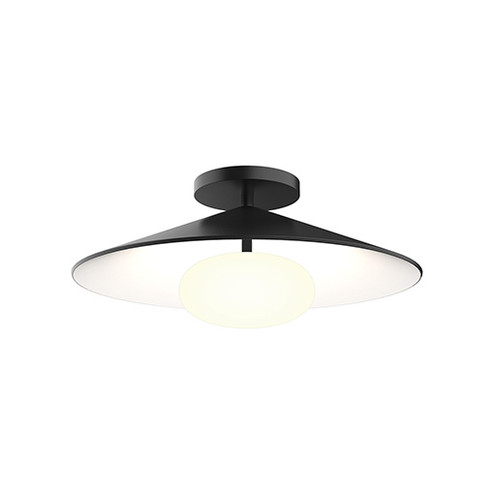 Cruz LED Flush Mount in Metal - Black/White (347|FM22815-BK/WH)