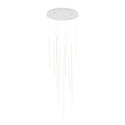 Chute LED Pendant in White (347|MP14924-WH)