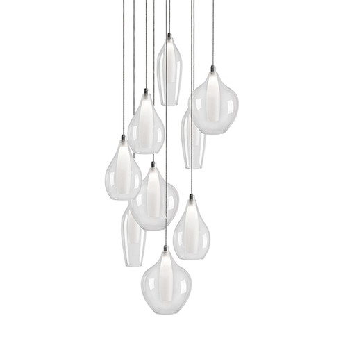 Victoria LED Pendant in Chrome (347|MP3009)